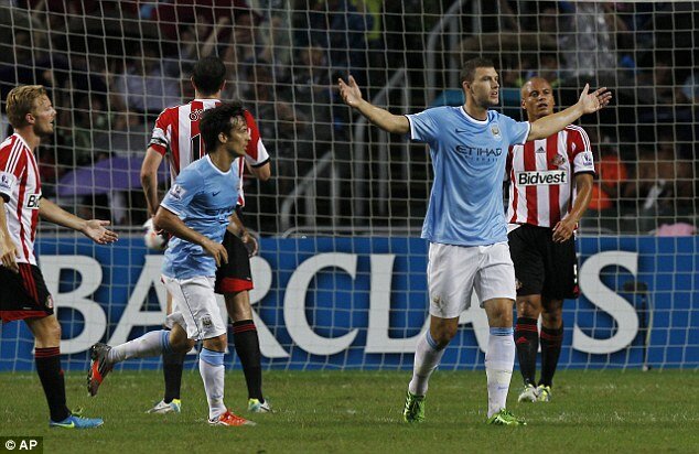 Dzeko goal preseason